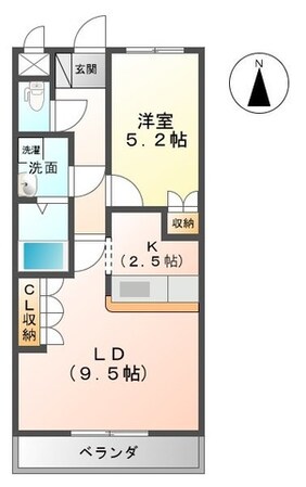 アイディールKの物件間取画像